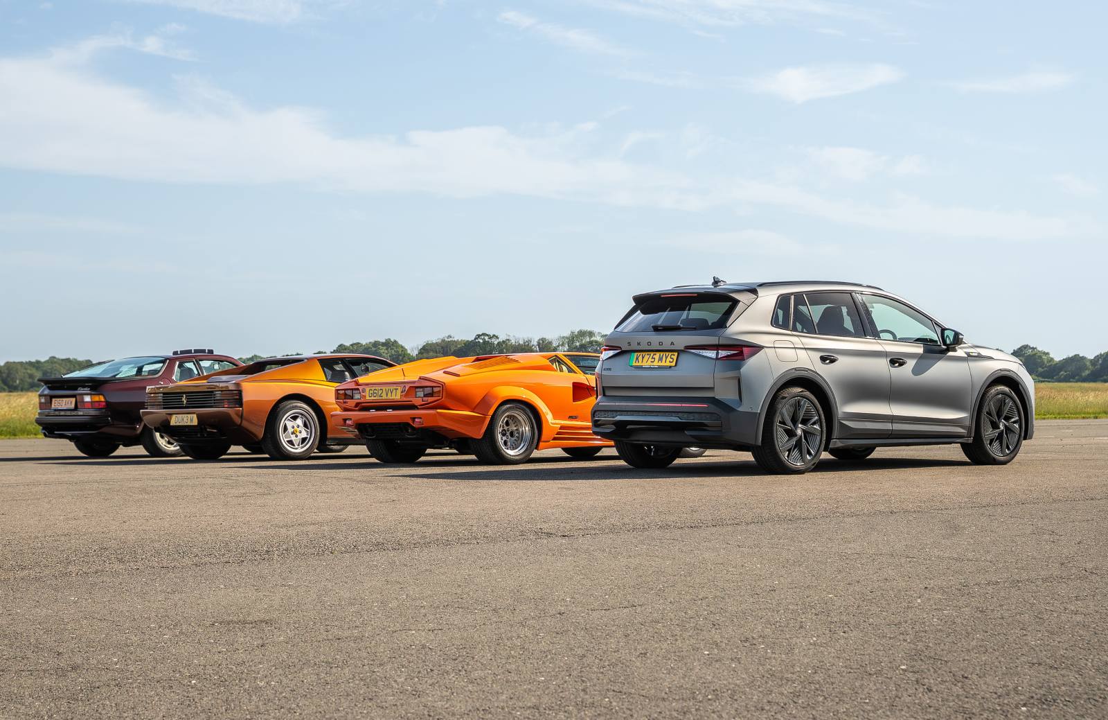 Skoda Elroq dragrace